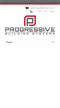 Mobile Screenshot of progressivebuildingsystems.com